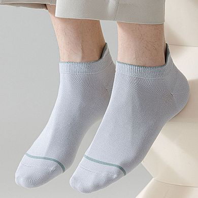 Men's 6pk Breathable Casual Ankle Socks