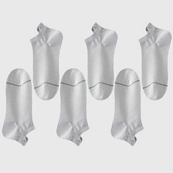 Men's 6 pk Breathable Casual Ankle Socks