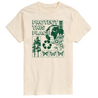 Big & Tall Protect This Place Graphic Tee