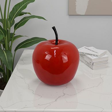 Masu Tabletop Accent Decor, Apple Design, Resin Body