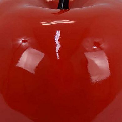 Masu Tabletop Accent Decor, Apple Design, Resin Body