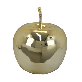 Masu Tabletop Accent Decor, Apple Design, Resin Body