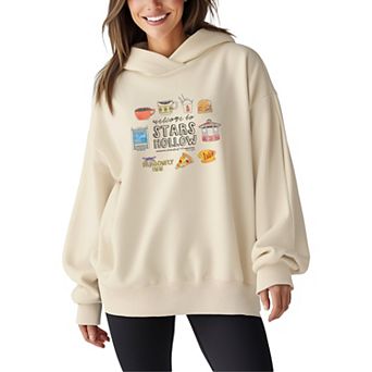 Women's Gilmore Girls Stars Hollow Oversized Fleece Hoodie Sweatshirt