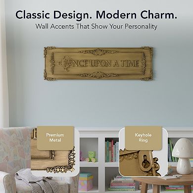 American Art Décor Once Upon A Time Metal Wall Decor
