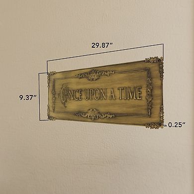 American Art Décor Once Upon A Time Metal Wall Decor
