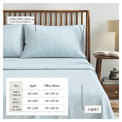 Madelinen® Turkish Cotton Lodge Flannel Sheet Set