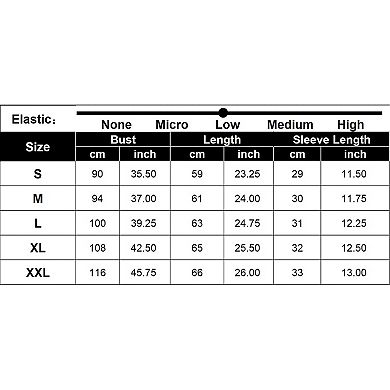 Women Round Neck Solid Color Slim Fit Soft Short Sleeve Knit Top