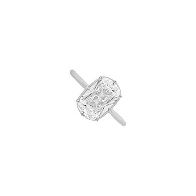 PRIMROSE Sterling Silver Cubic Zirconia Baguette Ring