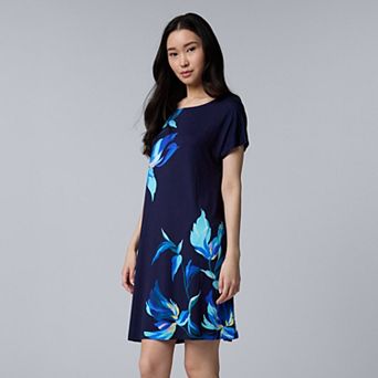 Women's Simply Vera Vera Wang Cozy Short Sleeve Sleepshirt