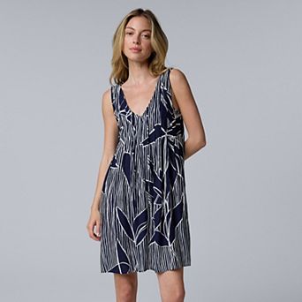 Women's Simply Vera Vera Wang Woven Chemise Nightgown