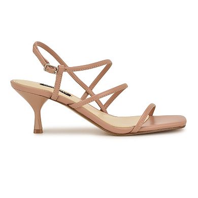 Nine West Hindy Women's Strappy Heeled Dress Sandals