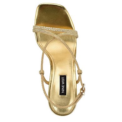 Nine West Vallanh Women's High Heel Slingback Dress Sandals