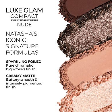 Luxe Glam Compact Quad Eyeshadow Palette