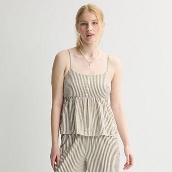 Juniors' SO® Woven Cami