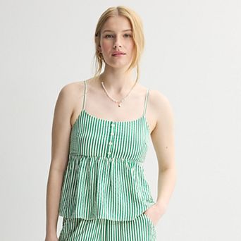 Juniors' SO® Woven Cami