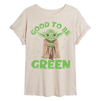 Juniors' Star Wars Yoda Graphic Tee