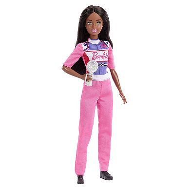 Barbie Careers Racecar Driver Doll & Trophy Accessory