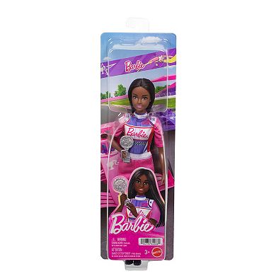 Barbie Careers Racecar Driver Doll & Trophy Accessory