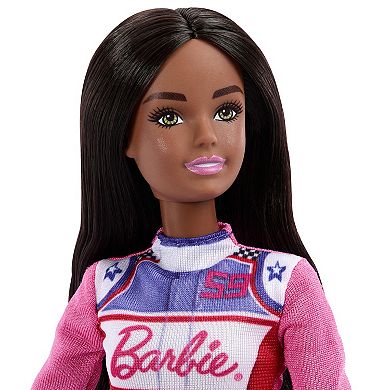 Barbie Careers Racecar Driver Doll & Trophy Accessory