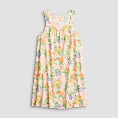 Women's Croft & Barrow® Crinkle Rib Sleep Chemise
