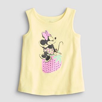 Toddler & Girls 4-12 Jumping Beans® Disney's Minnie Mouse Physical Adaptive Strawberry Graphic Tank Top