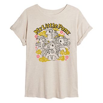 Juniors' My Little Pony Group Lunar New Year Oversized Tee