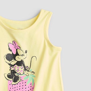 Toddler & Girls 4-12 Jumping Beans® Disney's Minnie Mouse Strawberry Sensory Adaptive Graphic Tank Top