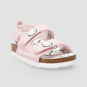 Hello Kitty Toddler Girls Double-Strap Sandals