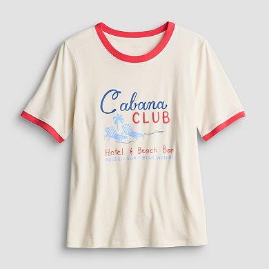 Women's Sonoma Goods For Life® Ringer Graphic Tee