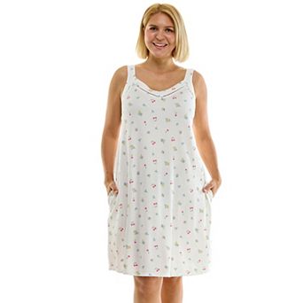 Plus Size Sonoma Goods For Life® Seersucker Sleep Chemise