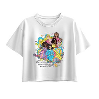 Girls 7-16 Barbie Be Inspired By The Women Around You Boxy Tee