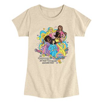 Girls 7-16 Barbie Be Inspired By The Women Around You Graphic Tee