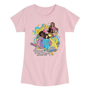 Girls 7-16 Barbie Be Inspired By The Women Around You Graphic Tee