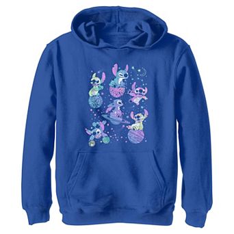 Girls 7-16 Stitch Space Fun Graphic Hoodie