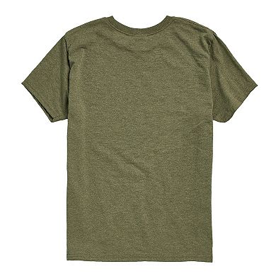 Boys Case IH Farmall Tractor American Flag Graphic Tee