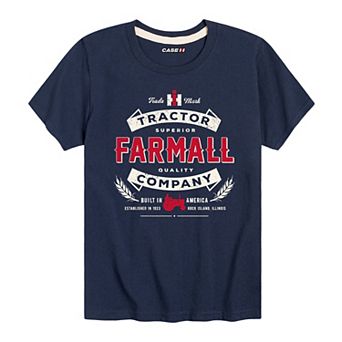 Boys 8-20 Case IH Farmall Tractor Company Badge Graphic Tee