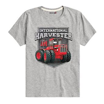 Boys 8-20 Case IH Metal Plate Badge Graphic Tee
