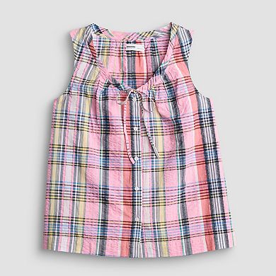 Women's Sonoma Goods For Life® Textured Button-Front Tank Top