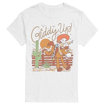 Men's Disney / Pixar's Toy Story Jessie & Bullseye Giddy Up Graphic Tee