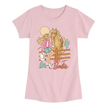 Girls 7-16 Barbie Desert Cowgirl Graphic Tee