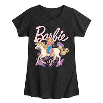 Girls 7-16 Barbie Western Cowgirl Graphic Tee