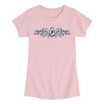 Girls 7-16 Spirit Horseshoe Floral Graphic Tee