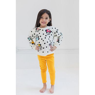 Disney Minnie Mouse Sweatshirt & Leggings Set