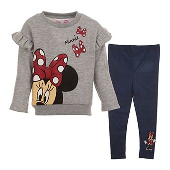 Disney Minnie Mouse Sweatshirt & Leggings Set