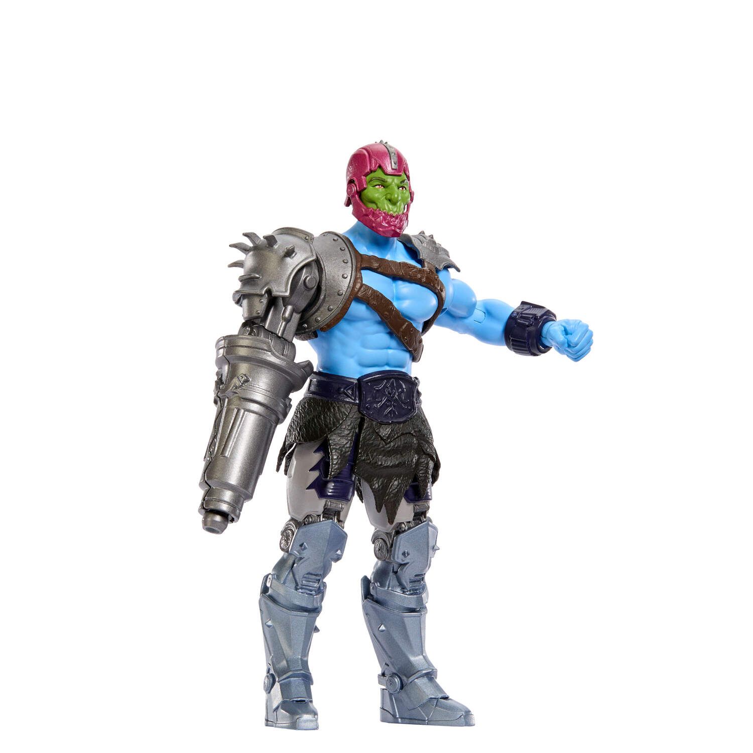 Детская фигурка Mattel Masters of the Universe 5.5-inch Cannon Transform Trap Jaw Action Figure Toy — фото 3