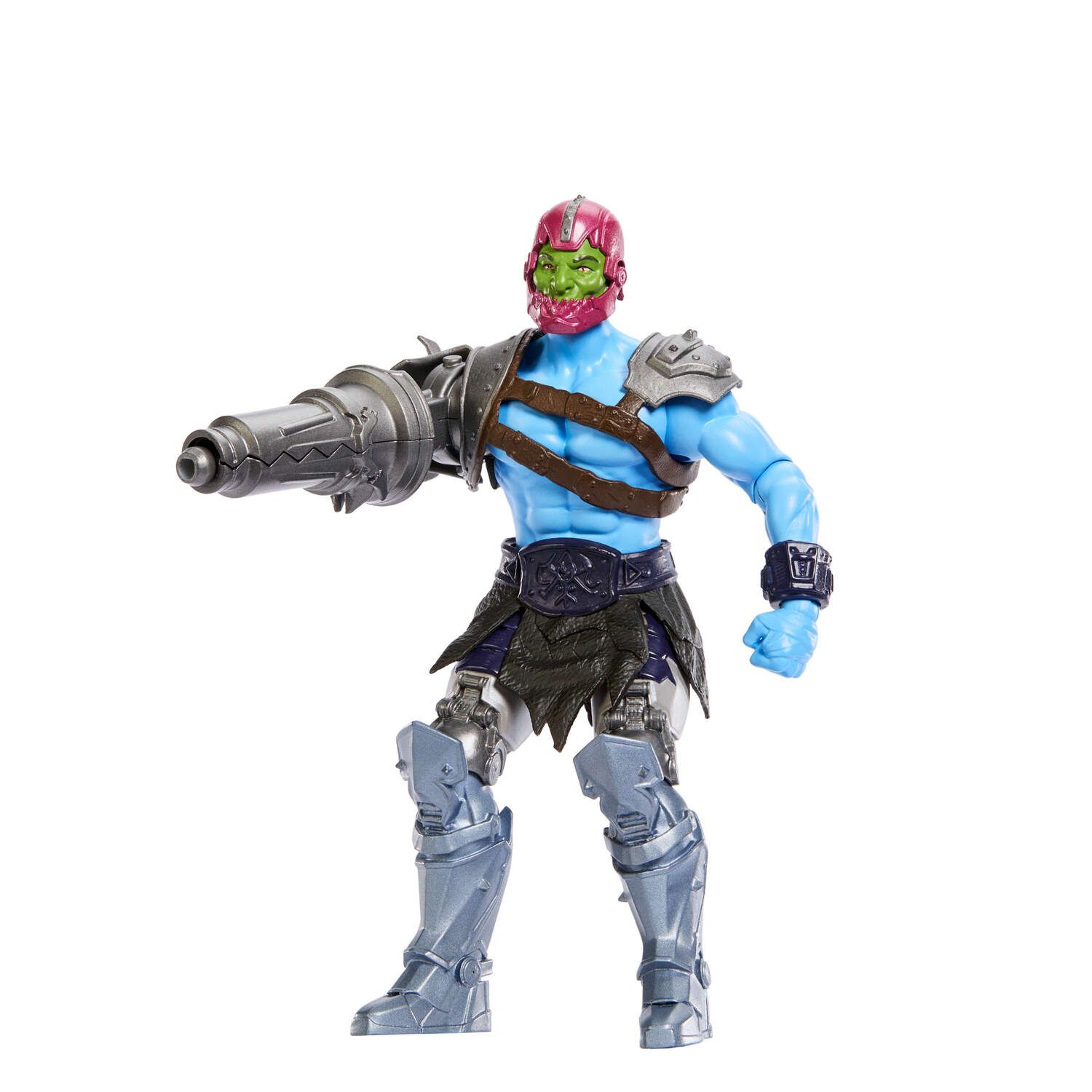Детская фигурка Mattel Masters of the Universe 5.5-inch Cannon Transform Trap Jaw Action Figure Toy — фото 4