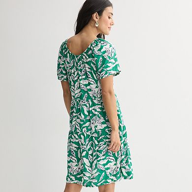 Women's Sonoma Goods For Life Scoop Neck Tiered Dress