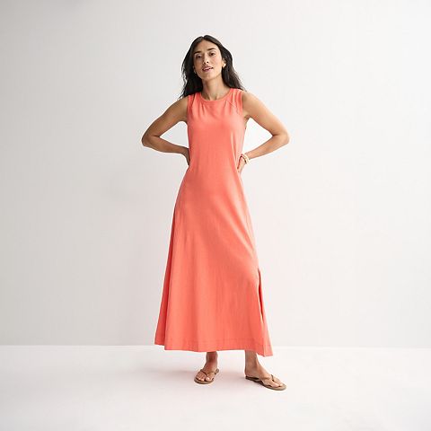 Женские платья Sonoma Goods For Life Petite Sonoma Goods For Life® Knit Swing Maxi Dress