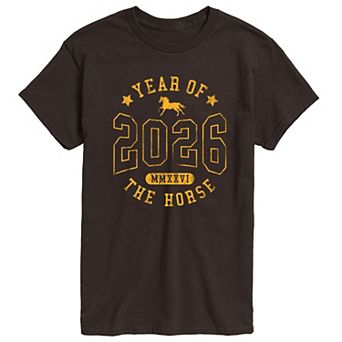 Men's Lunar New Year 2026 Year Of The Horse Graphic Tee