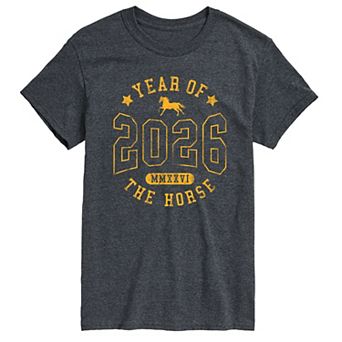 Men's Lunar New Year 2026 Year Of The Horse Graphic Tee